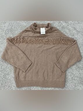 FATE Fringe Turtleneck Sweater